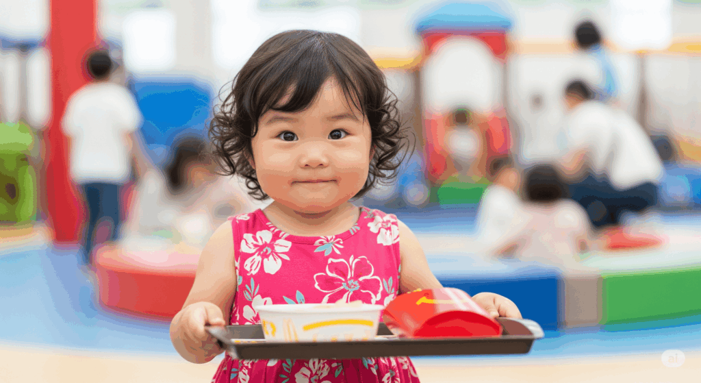2 歳 マック ハンバーガー 頼み 方