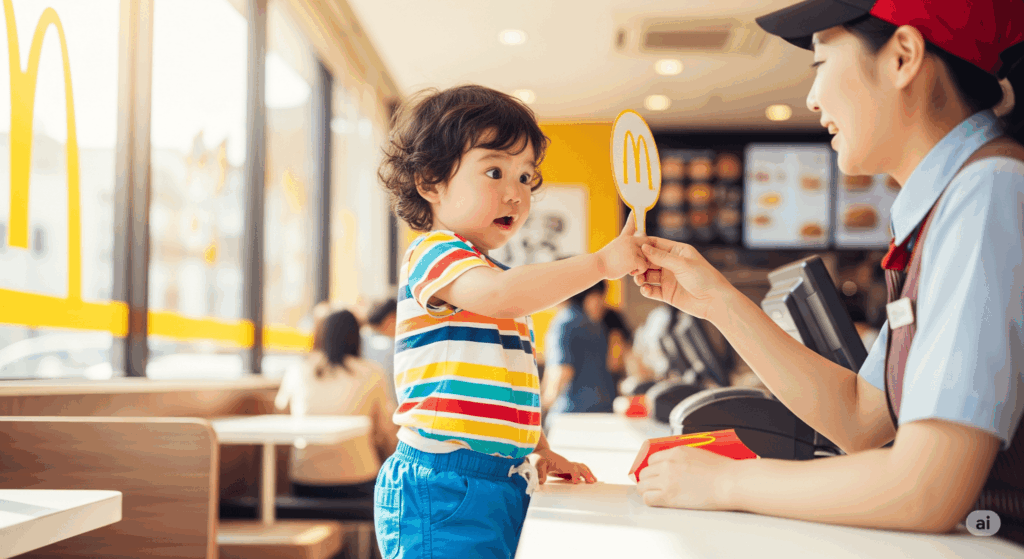 2 歳 マック ハンバーガー 頼み 方