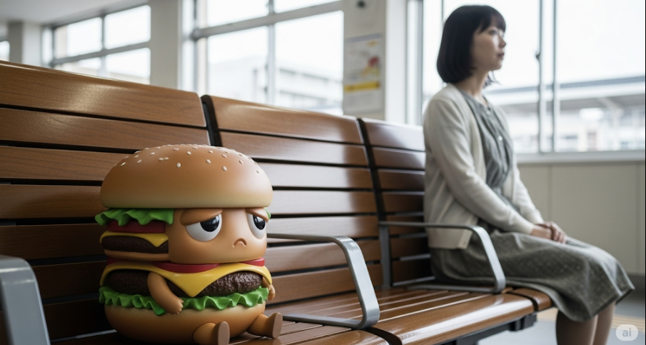 まち ぼう け ハンバーガー