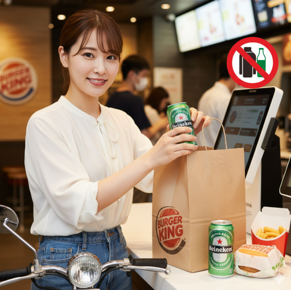 ハイネケンは持ち帰りできる？
