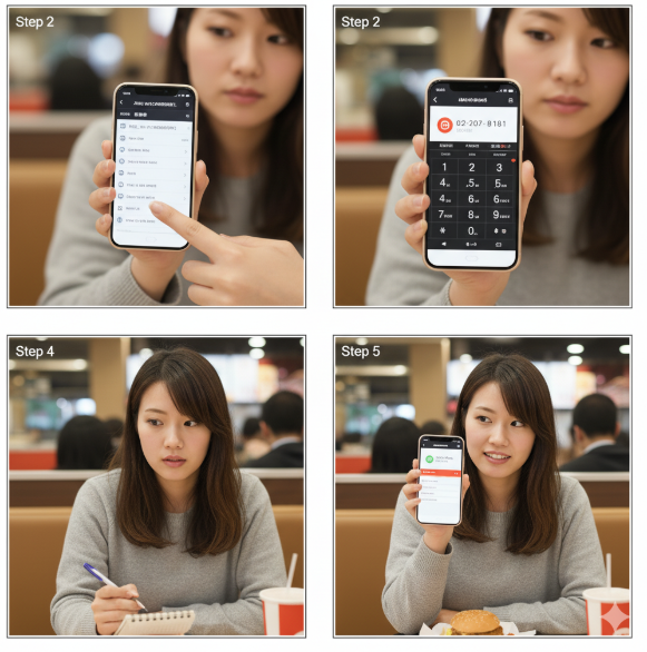 バーガーキング wifi パスワードの発行方法