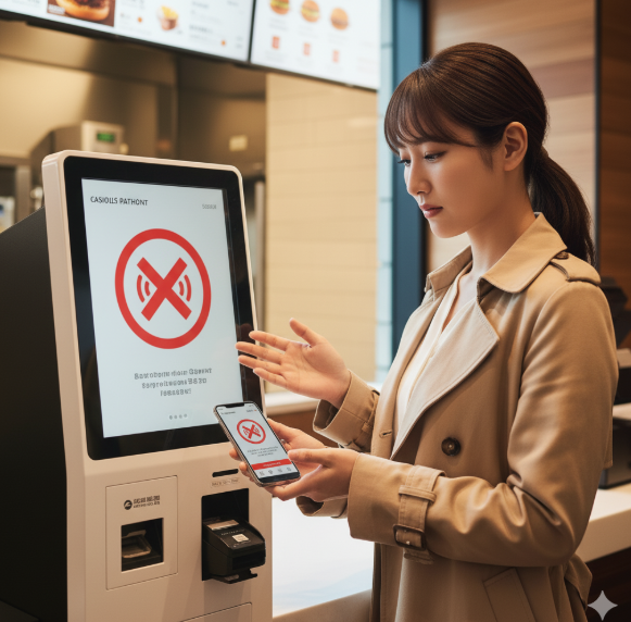 バーガーキングでPayPayが使えない時の原因