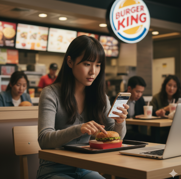バーガー キング フリー wifi