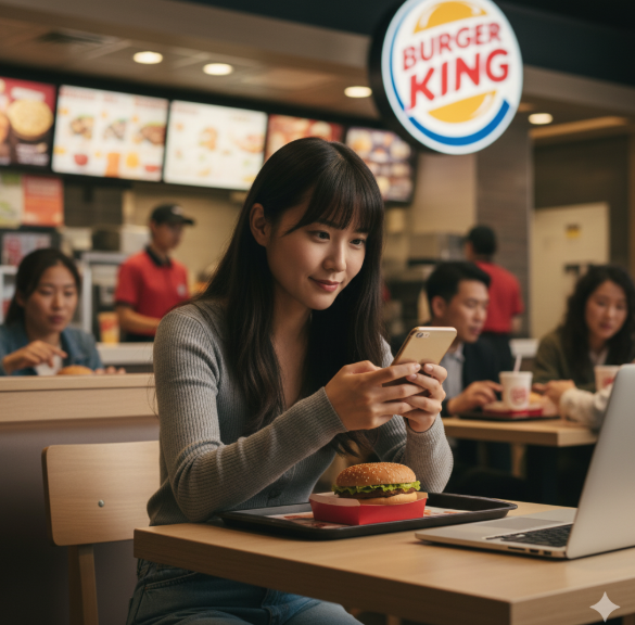 バーガー キング フリー wifi