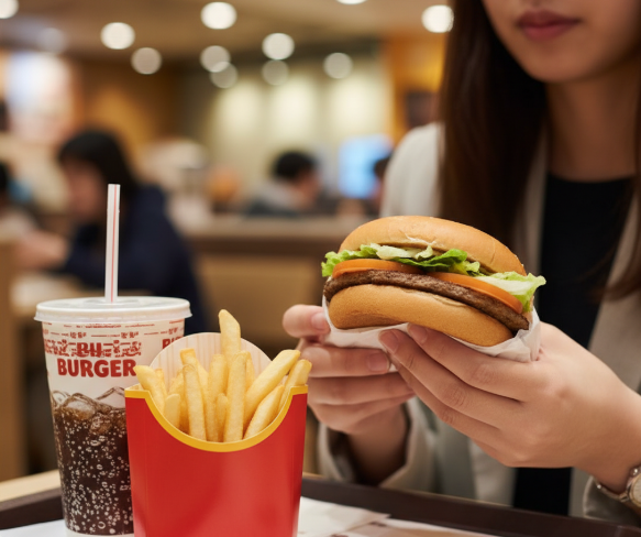 バーガーキングのセットのポテトのサイズは？