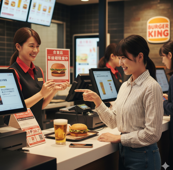 バーガーキングのビール注文方法とは