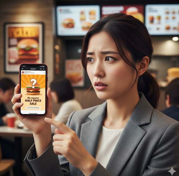 バーガーキングの半額セールはいつ開催？