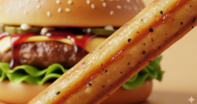 再現度が高いと評判のテリヤキバーガー味