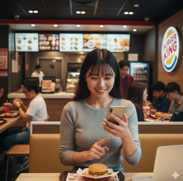 気になるバーガーキング wifi の利用時間