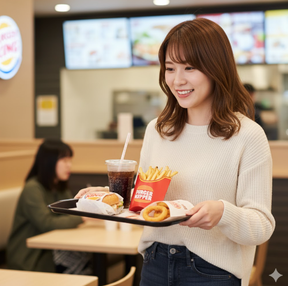 バーガー キング サイド 変更