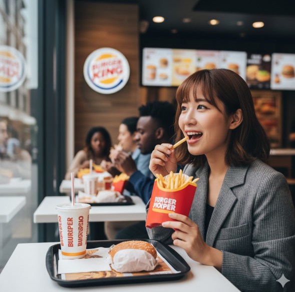 バーガー キング サイド 変更