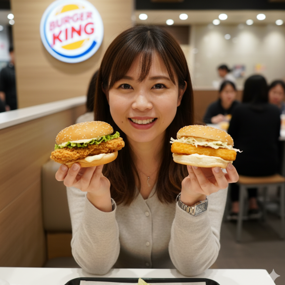 バーガーキングでピクルスが入ってないメニュー