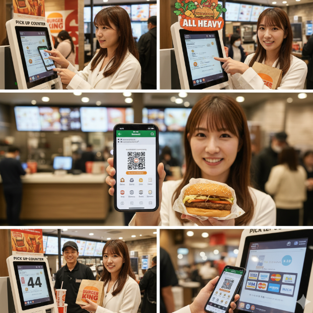 バーガー キング セルフレジ メンバー シップ