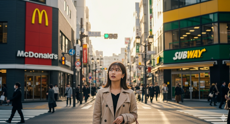 店舗数トップはマクドナルドではない？