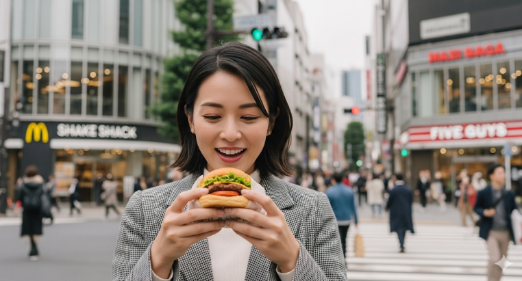 日本で食べられるアメリカ ハンバーガーチェーン