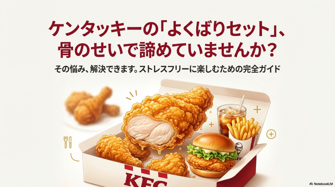 ケンタッキー よくばり セット 骨 なし