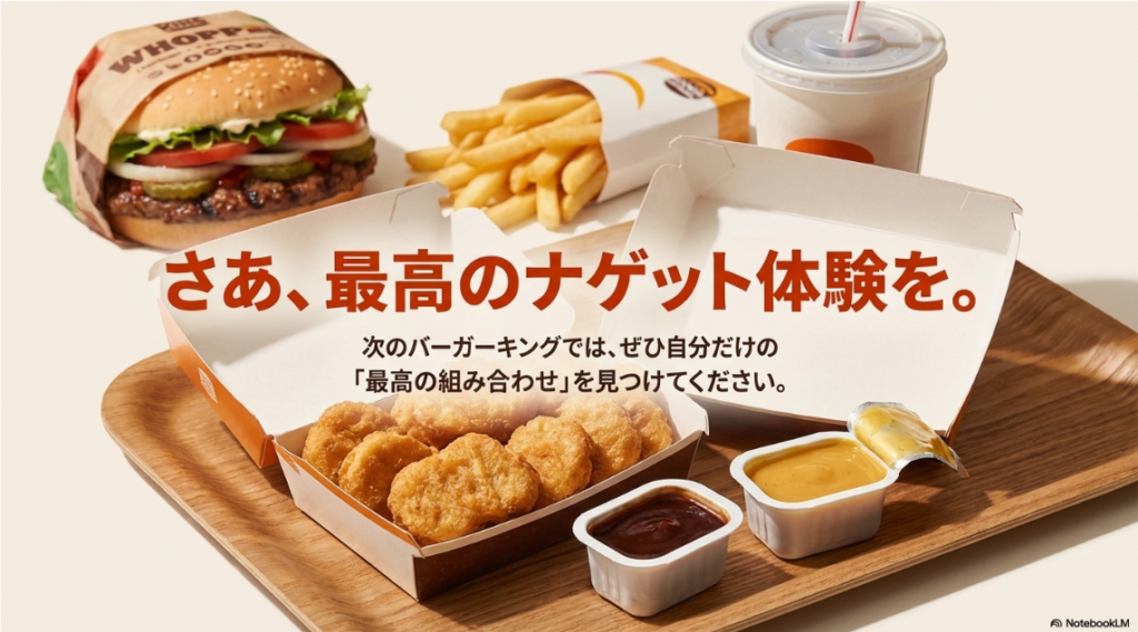バーガー キング ナゲット ソース