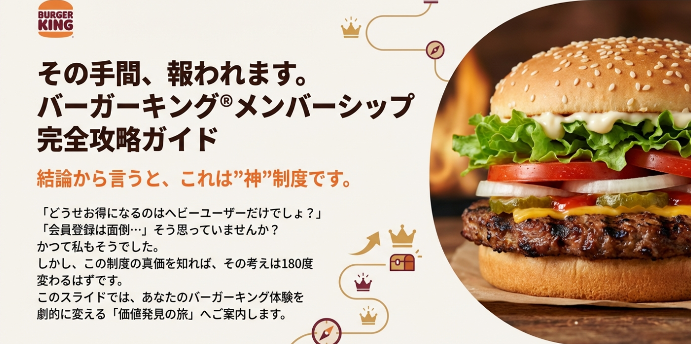 バーガー キング メンバー シップ と は