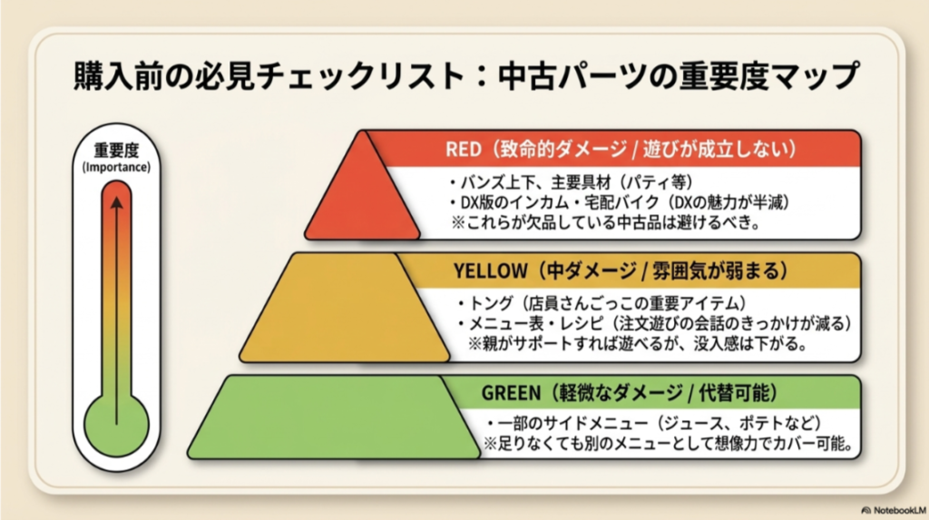 おしゃべりハンバーガー屋さん遊びを通じて手先の運動、コミュニケーション、記憶と順序を育てる知育効果