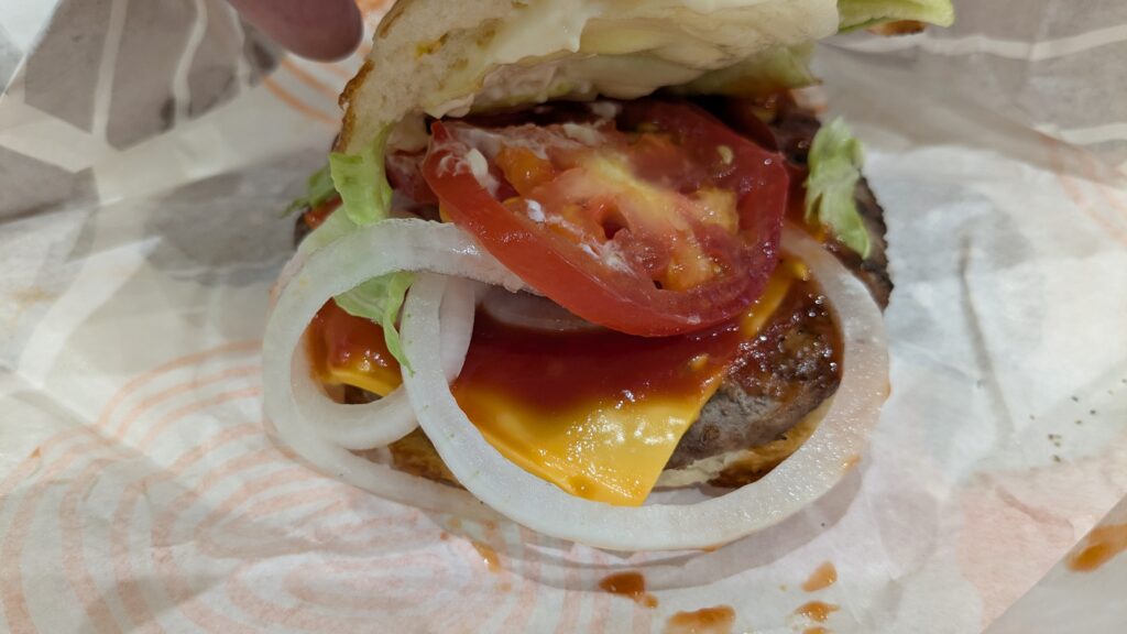チーズアグリバーガー